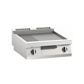 Fry-top electric mare, platou mixt, de banc, Linia 700, Silko